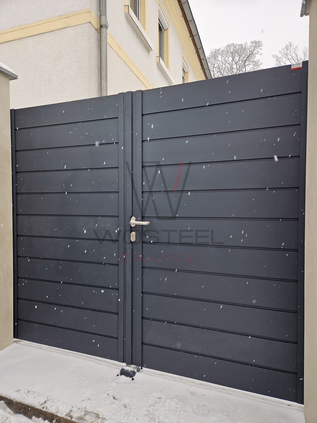 Zäune, Moderne, Sichtschutz, Aluminium – zaune-0328.avif