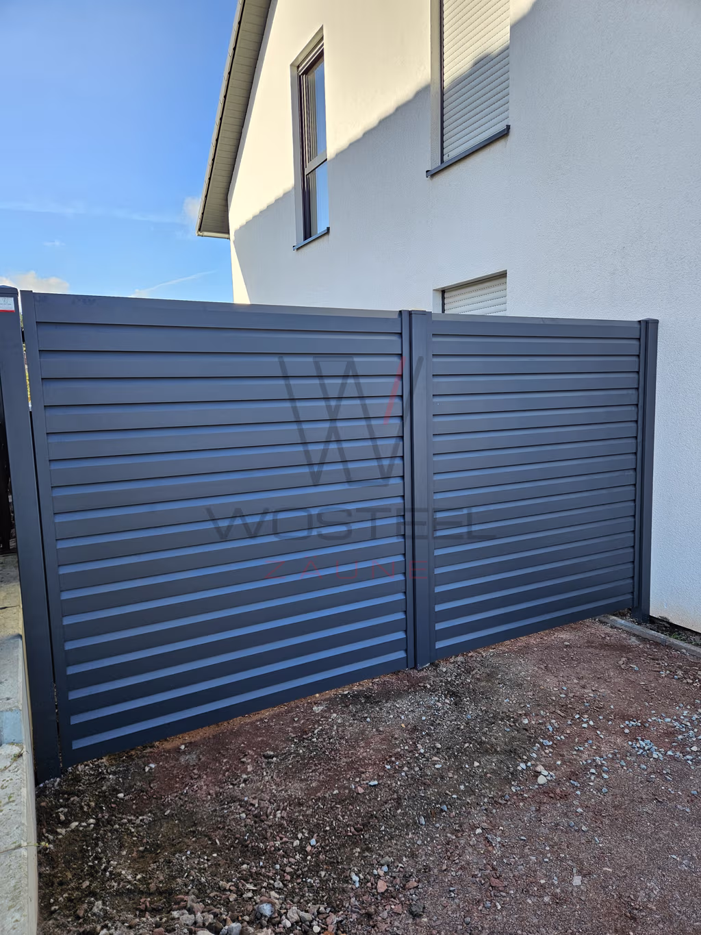 Zäune, Moderne, Sichtschutz, Aluminium – zaune-0306.avif