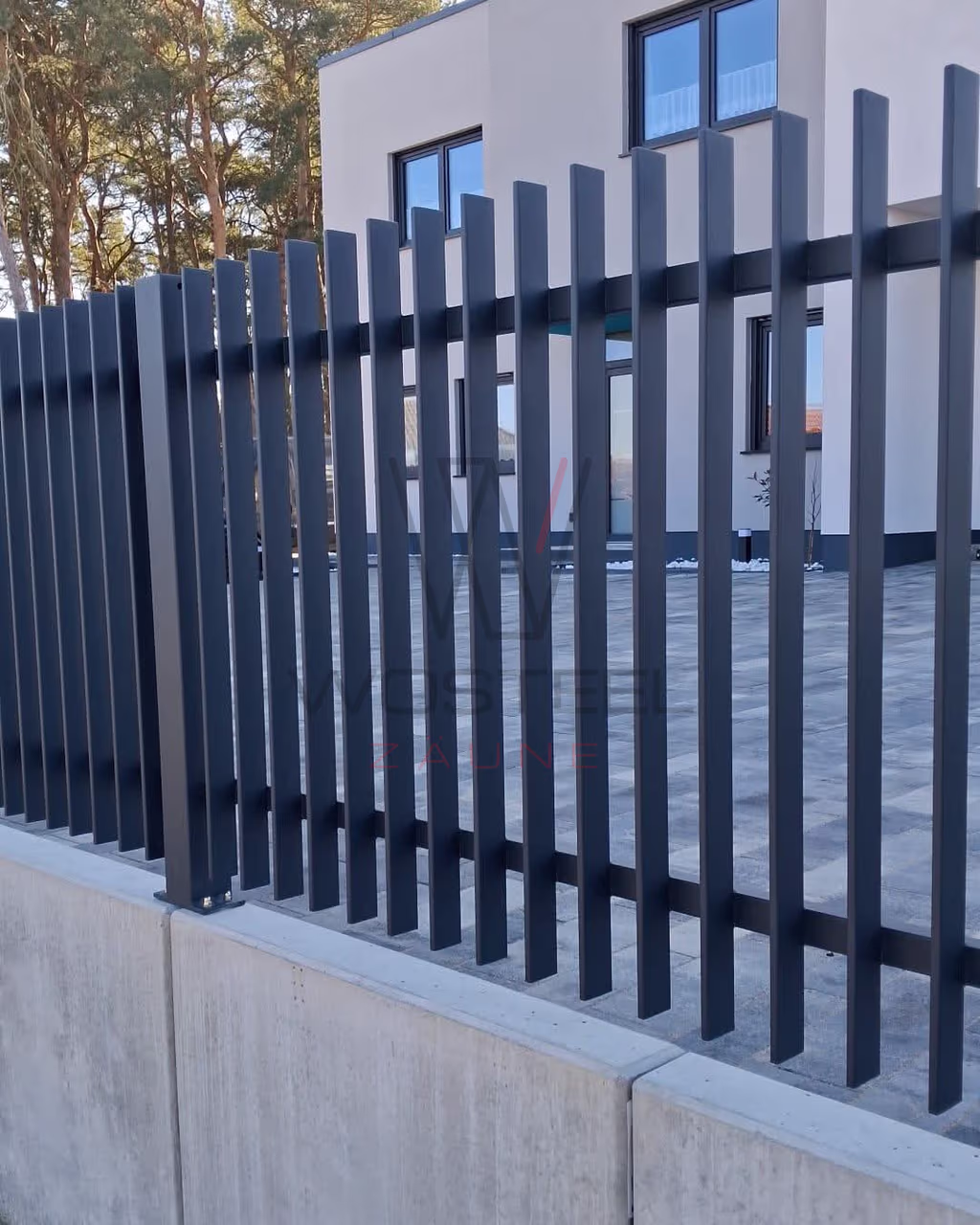 Zäune, Moderne, Aluminium – zaune-0340.avif